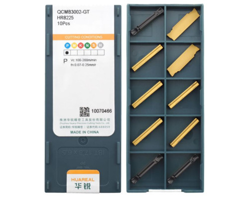 QCMB3002-GT-HR8225 Пластина отрезная, канавочная