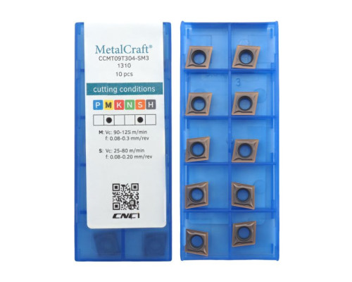 CCMT09T304-SM3-1310 Пластина токарная для точения