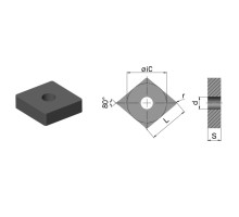 CNMA160616-HS6120 Пластина токарная для точения