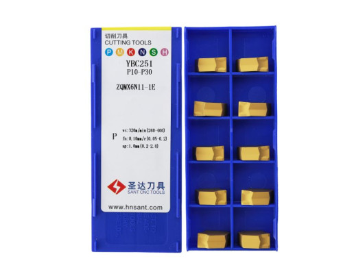 ZQMX6N11-1E-YBC251 Пластина отрезная, канавочная