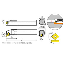 S40U-PDUNR15 Державка расточная