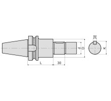 Патрон для дисковых фрез BT40-SCA27-120
