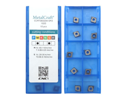 CCMT060204-SM3-1020 Пластина токарная для точения