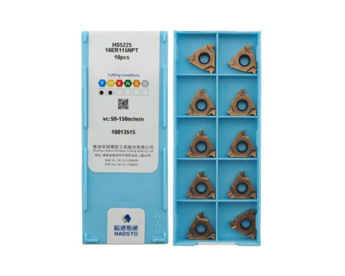 16ER-115NPT-HS5225 Пластина резьбовая NPT (Дюймовая коническая трубная резьба)
