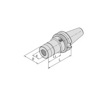 BT50-HDC32-120 Гидропластовый патрон