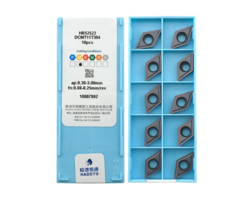 DCMT11T304-HR52522 Пластина токарная для точения