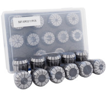 ER32-SET-11 Набор цанг ER32 - 11 шт. (4,5,6,8,10,12,13,15,16,18,20 мм)