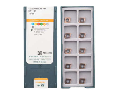 CCGT060201L-PU-HR1135 Пластина токарная для точения
