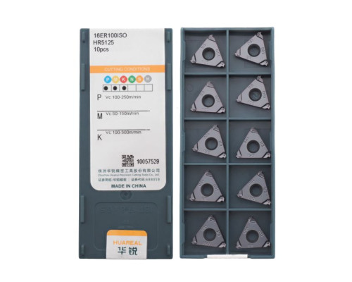 16ER-100ISO-HR5125 Пластина резьбовая ISO (Метрическая резьба)