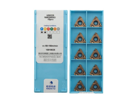 16IR-200ISO-HS5225 Пластина резьбовая ISO (Метрическая резьба)