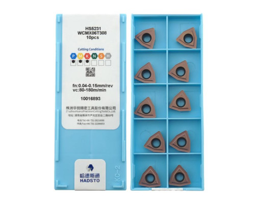 WCMX06T308-HS5231 Сменная пластина для корпусных сверл