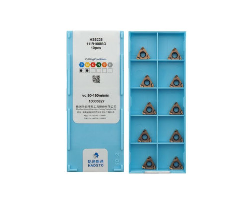 11IR-100ISO-HS5225 Пластина резьбовая ISO (Метрическая резьба)