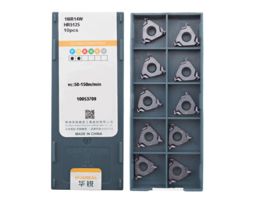 16IR-14W-HR5125 Пластина резьбовая для трубной резьбы Whitworth 55°