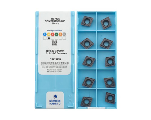 CCMT09T308-MP-HS7125 Пластина токарная для точения