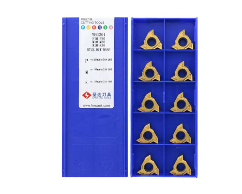 RT22.01W-N55P-YBG201 Пластина резьбовая, неполный профиль, 55°