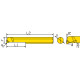 PSBPR7-25L-R0.15-KTX Мини-резец для продольного растачивания