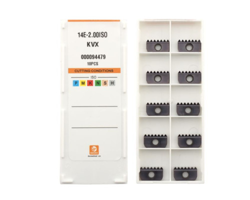 14E-2.00ISO-KVX Пластина твердосплавная для резьбофрез