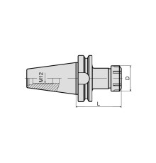BT30-ER20-200 Патрон цанговый MAS403