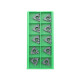 16ER-2.0SAGE DM215 Пластина резьбовая,упорная резьба SAGE 30°