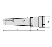 MTB1-ER11-030 Патрон цанговый
