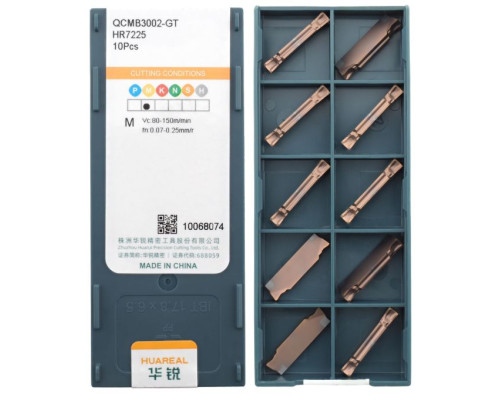 QCMB3004-CT-HR7225 Пластина отрезная, канавочная