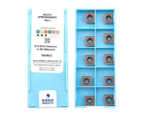 SPMG090408DG-HS5231 Сменная пластина для корпусных сверл