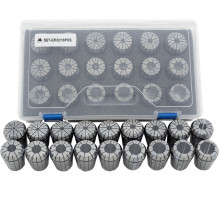 ER32-SET-18 Набор цанг ER32 - 18 шт. (3,4,5,6,7,8,9,10,11,12,13,14,15,16,17,18,19,20 мм)