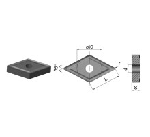 DNMG150408-GM-HR8105 Пластина токарная для точения
