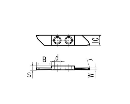 THC42R200-CE15R-PM125 Пластина отрезная, канавочная