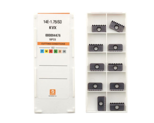 14E-1.75ISO-KVX Пластина твердосплавная для резьбофрез