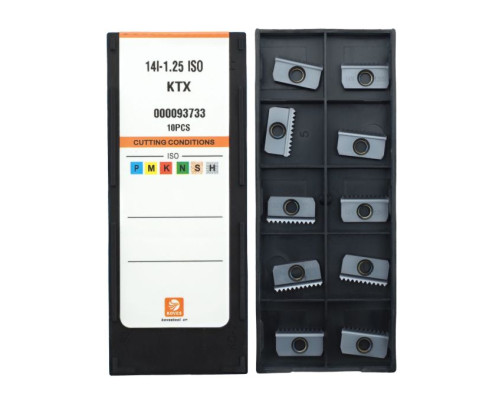 14I-1.25ISO-KTX Пластина твердосплавная для резьбофрез