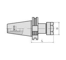 SK40-ER20-150 Патрон цанговый DIN69871