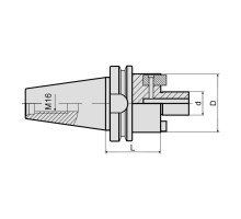 Оправка для насадных фрез BT40-FMB16-200