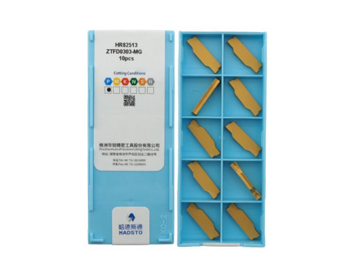 ZTFD0303-MG-HR82513 Пластина отрезная, канавочная
