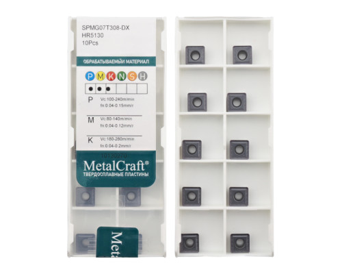 SPMG07T308-DX-HR5130 Сменная пластина MetalCraft для корпусных сверл