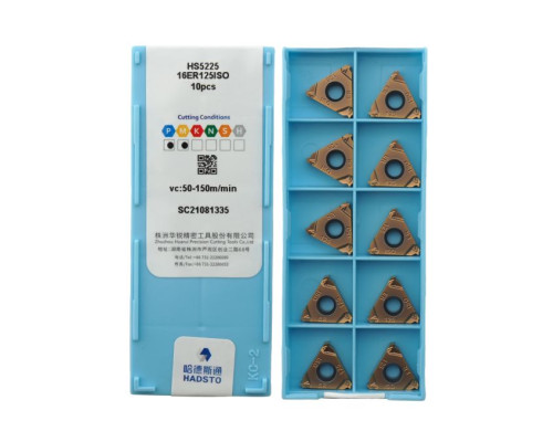 16ER-125ISO-HS5225 Пластина резьбовая ISO (Метрическая резьба)