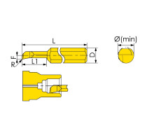 MTR-2-R0.1-L10-JF610M Мини-резец для продольного растачивания