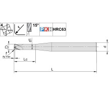 HF2.z4.12.80.120.R16.IC.TiAlSiXN Фреза концевая твердосплавная по металлу для высоких подач с центральным подводом СОЖ