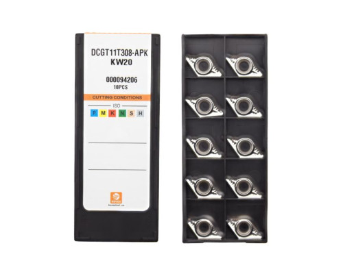 DCGT11T308-APK-KW20 Пластина токарная для точения