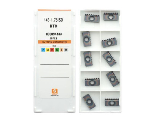 14I-1.75ISO-KTX Пластина твердосплавная для резьбофрез