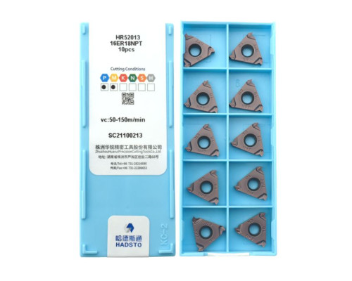 16ER-18NPT-HR52013 Пластина резьбовая NPT (Дюймовая коническая трубная резьба)