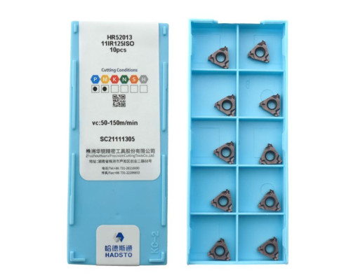 11IR-125ISO-HR52013 Пластина резьбовая ISO (Метрическая резьба)