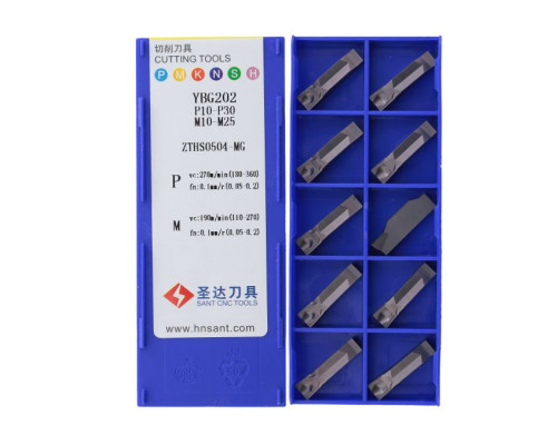 ZTHS0504-MG-YBG202 Пластина отрезная, канавочная