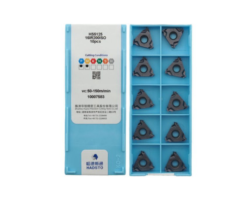 16IR-200ISO-HS5125 Пластина резьбовая ISO (Метрическая резьба)