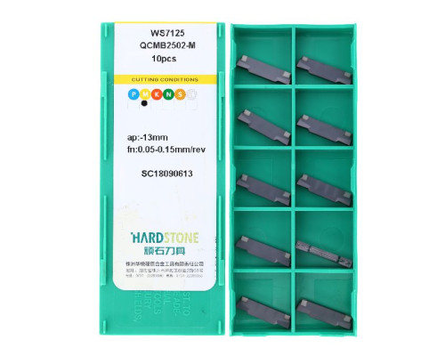 QCMB2502-M-WS7125 Пластина отрезная, канавочная