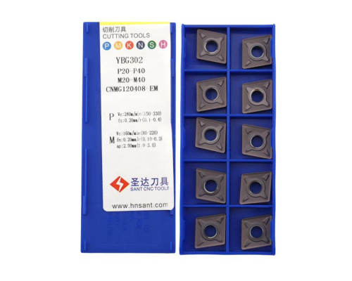 CNMG120408-EM YBG302 Пластина токарная для точения
